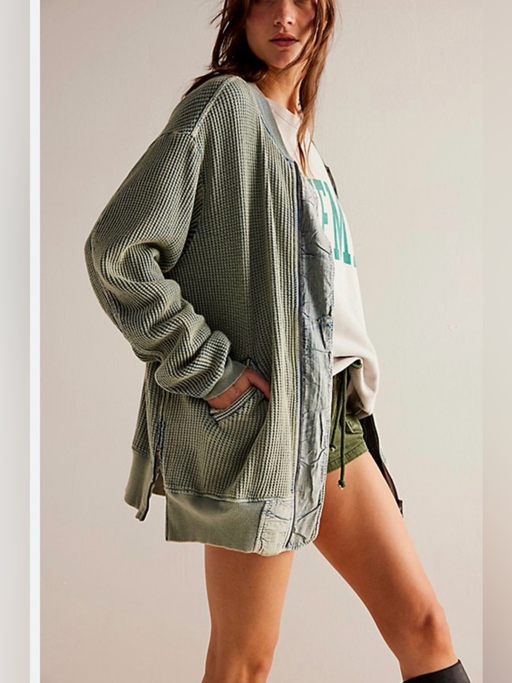 ⭐️Free People One Lupo Bomber Cardi ⭐️